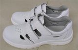 White ESD Antistatic Leather Shoes for Cleanroom (EGS-SF-0004)