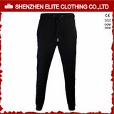 Custom Logo Plain Black Jogger Sweatpants for Boys (ELTJI-22)