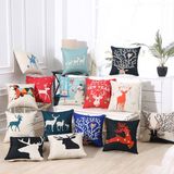 Home Sofa Decoreative Cushion Cover Linen Cotton Pillow Case