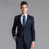 New Italian Fashion Style Men's Business Suit