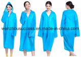 Durable Fashionable Rain Poncho with Hood