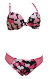 Cute Pink Heart Underwear Set, Bra and Soft Panty (EPB135)