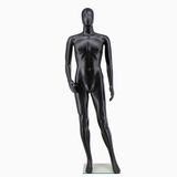 Black Stand Male Men Plastic Shop Display Mannequin Doll