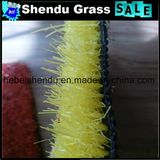 Low Height 20mm Grass Artificial Carpet with Yellow Color