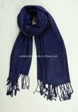 Acrylic Solid Dyed Cashmere Scarf Shawl (ABF22004024)