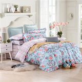 Home Textile Printed Cotton Fabric Bed Sheet Duvet Cover Bedding