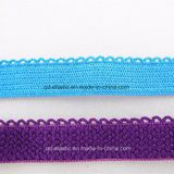 10mm Custom Color Soft Plush Loop Edge Elastic