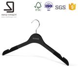 Wooden Curved Clothes Hanger, Black Wooden Hanger