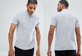 T-Shirt in Towelling with Zip Neck