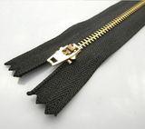 Different Size of Gold Metal Zipper Jeans Zipper