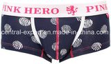 New Print Design Cotton Men's Boxer Brief Underwear with Eco Permit