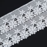 9cm Big Width Milky Lace Trim for Garment Accessories