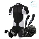 100% Polyester Man's Knit Cycling Jersey