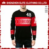 Wholesale Crewneck Couple Lover Black Sweatshirt Men Cotton (ELTSTJ-76)