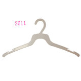 Cheaper Price Custom White Thin Plastic Hangers for Clothing Packing