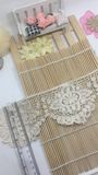 New Design Stock Wholesale 9cm Width Embroidery Butterfly Cotton Lace for Garments Decorations & Women's Clothing Accessories & Home Textile Accessory