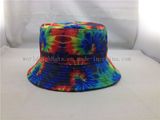 Wholesale Fashion Sublimation Printing Gradient Color Leaf Bucket Hat