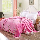 Cheap Microifber Flannel Coral Fleece Blanket