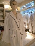 Jacquard Velour Bathrobe