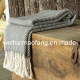 100%Pure Virgin Wool Throw (NMQ-WT028)