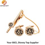 Hot Sale New Design Logo Rose Gold Cufflinks for Boys