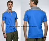 Cool Mens Polyester Mesh Breathable Polo Shirt