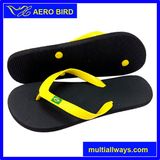 Hot Sale Brazil National Flag PE Slipper