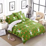 Printed Home Textile Disperse Printing Duvet Cover Bedding Set