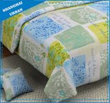 Vintage Patchwork Printed Polyester Duvet Cover Set