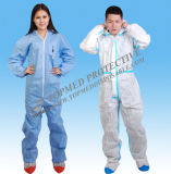 Nonwoven Disposable Anti-Static Clothes, Anti-Static Coverall Suits
