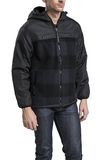 Xiaolv88 Club Men's Plaid Sherpa Hooded Jacket