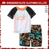 China Cheap Custom Design Screen Printed Rash Guards Kids (ELTRGJ-298)