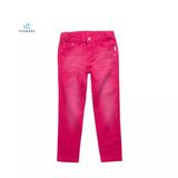 2017 Latest Rose Red Straight Girls' Elastic Denim Jeans by Fly Jeans