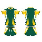 Custom Green Rugby Dress with Your Own Logos