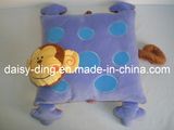 Plush Baby Monkey Cushion with Animals Shape