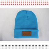 2016 New Style Crochet Patch Wool Beanie Caps