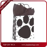 Pooch's Paw Doggie Print Paper Medium Shopper Gift Bag