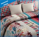 Diamond Flower Polyester Soft Microfiber Duvet Cover Set