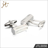 Fashion Nice Quality Brass Cuff Links in Silver Color