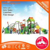 Newest Design Outdoor Fitness Slide Climbing Plastic Equipment for Children