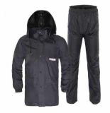 Men's 100% Polyester Waterproof Rain Suit for Fishing