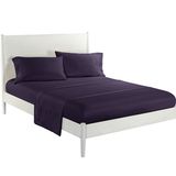 Simple Embroiery Polyester Microfiber Bedsheet