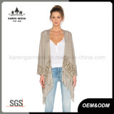 Ladies Fringed Aztec Knitted Oversized Sweaters