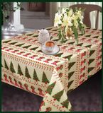 100%Polyester Solid Jacquard Tablecloth/ Napkin