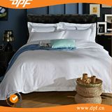 White Cotton Satin Hotel Duvet Cover (DPFB8055)