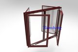 Customized Aluminum Casement Window with Mosquito Net