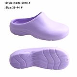 Nursing Non-Hole EVA Slipper, Clogs Hospital Nurse Work and Chef Safety Shoes