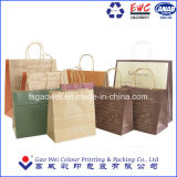 Eco-Friendly OEM Brown Kraft Paper Bag with Your Own Logo