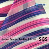 Colorfull Stripe Organza Fabric for Garment