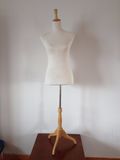 Half Body Torso/Wood Arm Female Mannequin